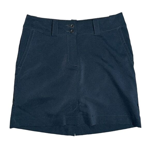 Nike Golf Womens Tech Skort Mid Rise Black Size 2 - Picture 2 of 9